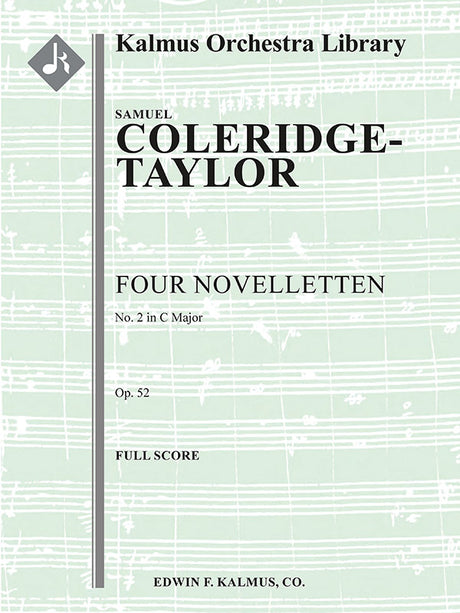 Coleridge-Taylor: Novelette No. 2 in C Major from Four Novelletten, Op. 52