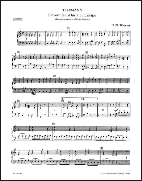 Telemann: Overture in C Major, TWV 55:C3