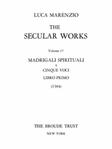 Marenzio: Madrigali spirituali a cinque voci, libro primo (1584)