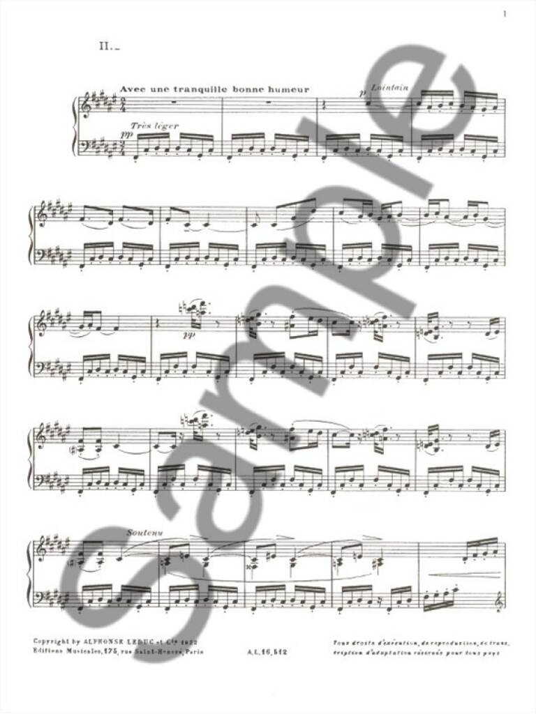 Ibert: 4 Famous Pieces from Histoires