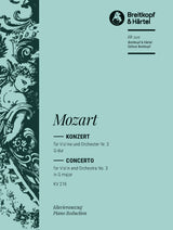 Mozart: Violin Concerto No. 3 in G Major, K. 216