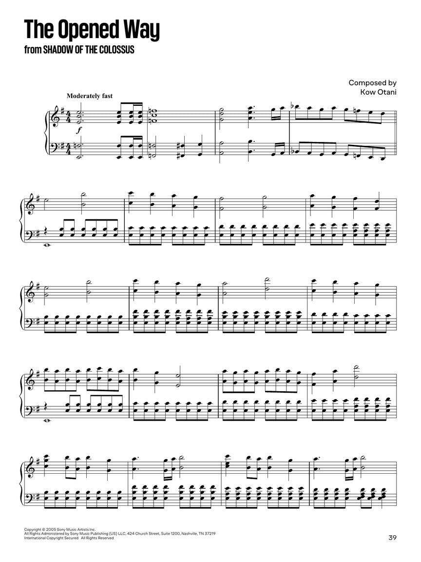 Popular Video Game Themes for Solo Piano