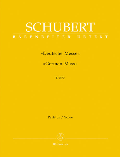 Schubert: German Mass, D 872