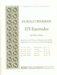 Waxman: 175 Exertudes - Book 5 (Advanced II) – Ficks Music
