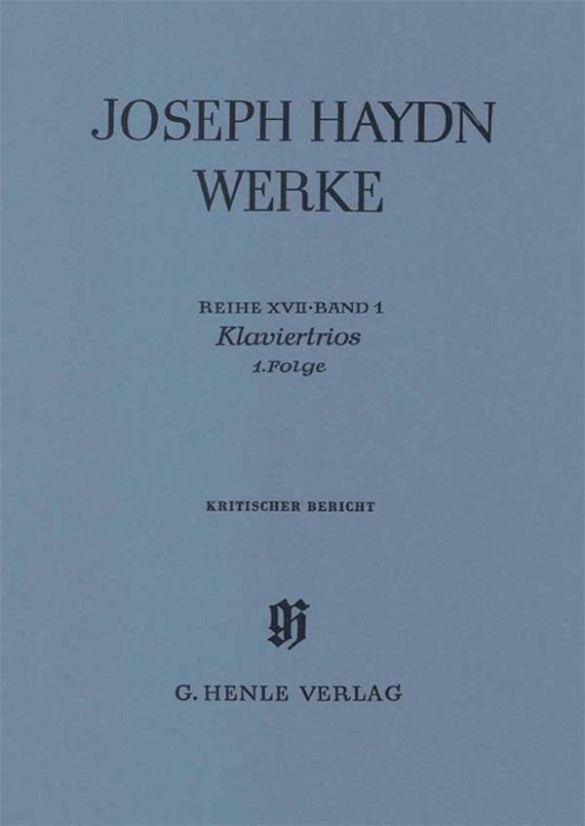 Haydn: Piano Trios - Volume 1