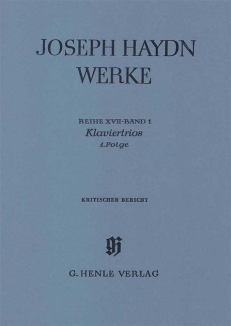 Haydn: Piano Trios - Volume 1