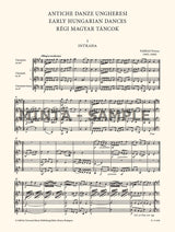 Farkas: Early Hungarian Dances from the 17th Century (arr. for clarinet quartet)