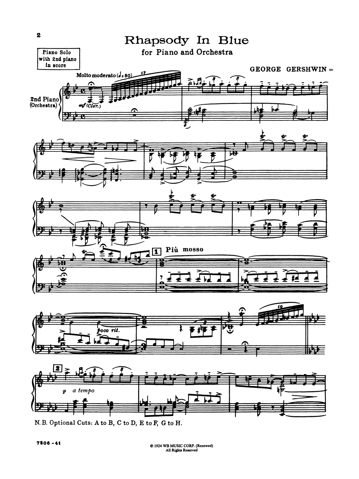 Gershwin: Rhapsody in Blue