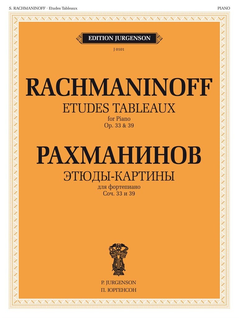 Rachmaninoff: Études-Tableaux, Opp. 33 & 39 – Ficks Music