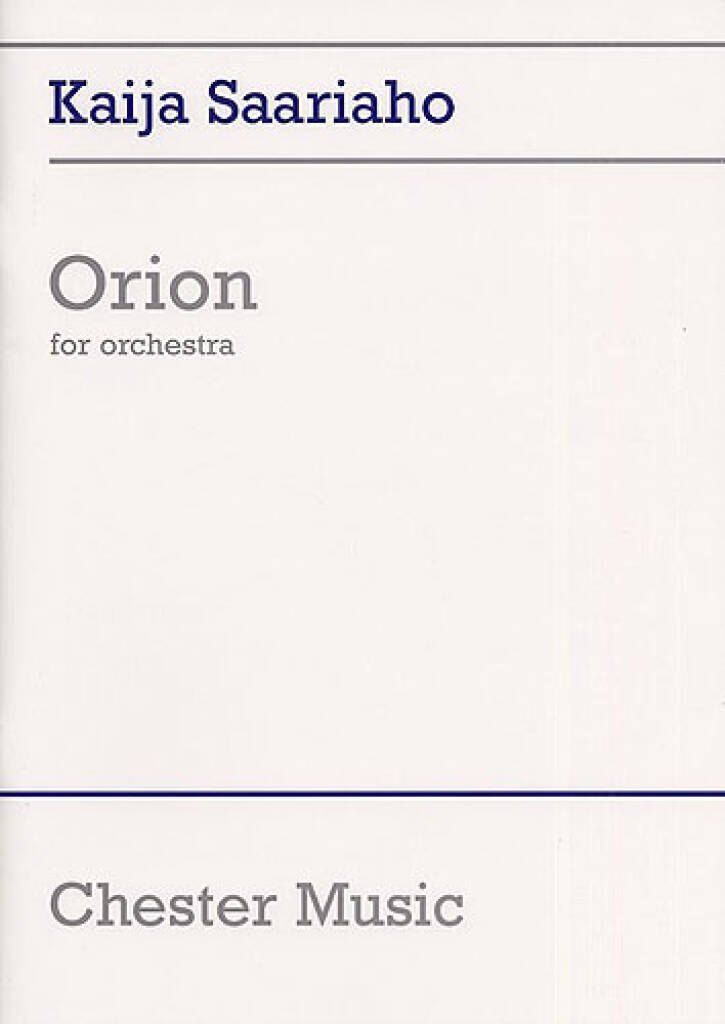 Saariaho: Orion