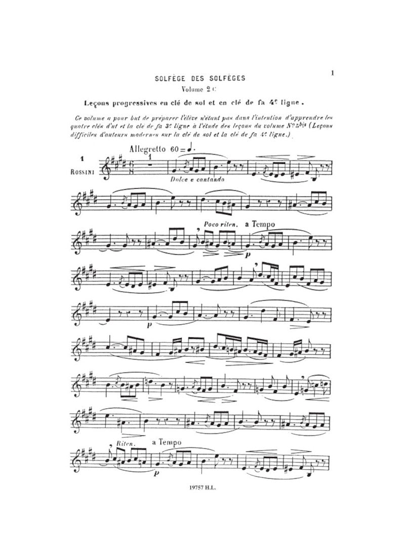 Solfège des Solfèges - Volume 2C