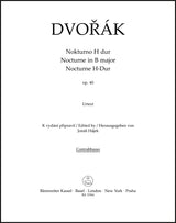 Dvořák: Nocturne in B Major, B. 47, Op. 40