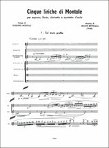 Bettinelli: 5 liriche di Montale