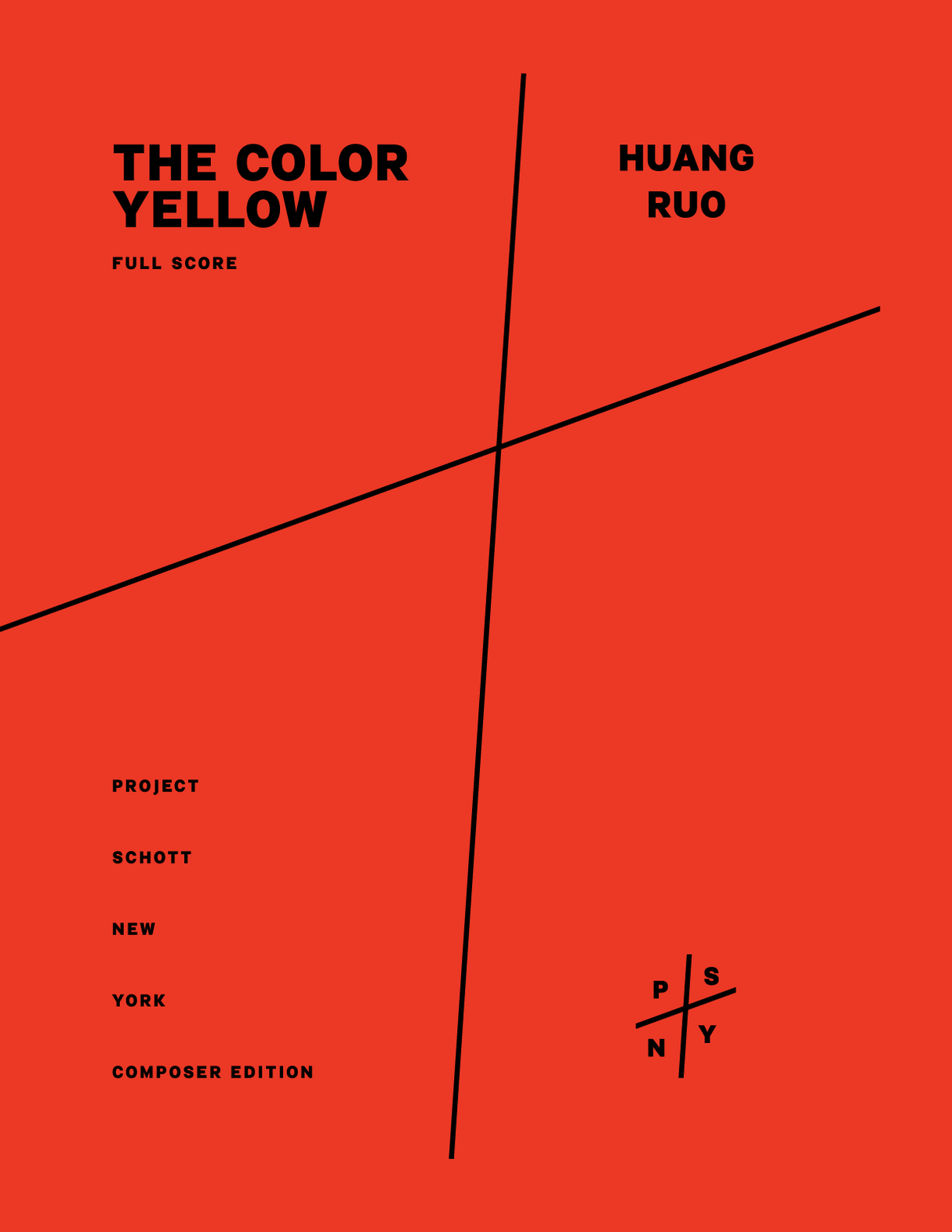 Huang Ruo: The Color Yellow