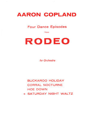 Copland: Saturday Night Waltz from Rodeo