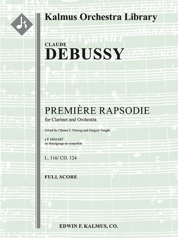 Debussy: Première Rhapsodie