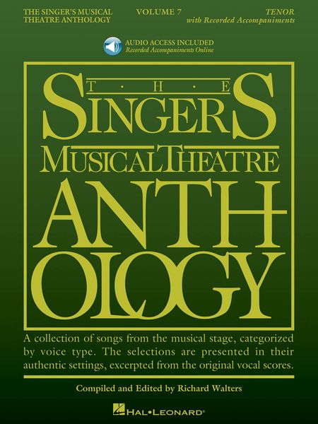 The Singer's Musical Theatre Anthology – Tenor - Volume 7