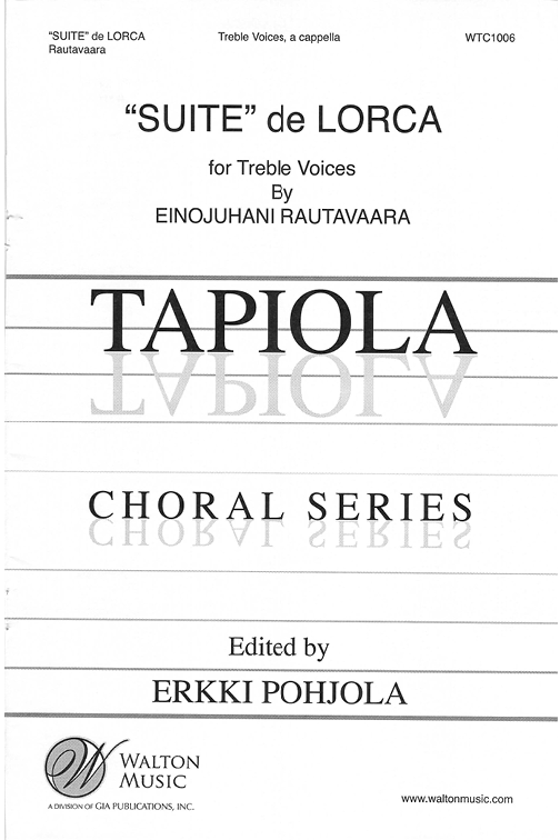 Rautavaara: "Suite" de Lorca (arr. for SSAA)
