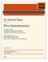 Elgar: 5 Intermezzos, Op. 6, No. 3 (Original Instruments & arr. for Wind Quintet)