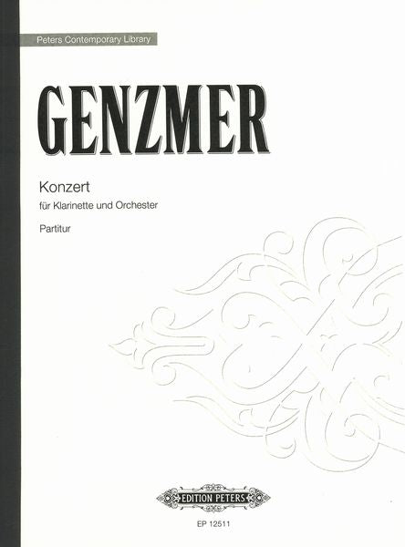 Genzmer: Clarinet Concerto
