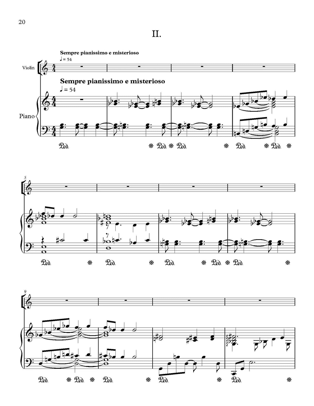 Roskott: Violin Sonata