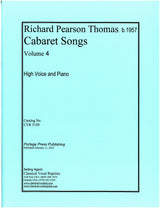 Thomas: Cabaret Songs - Volume 4