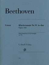 Beethoven: Piano Sonata No. 31 in A-flat Major, Op. 110