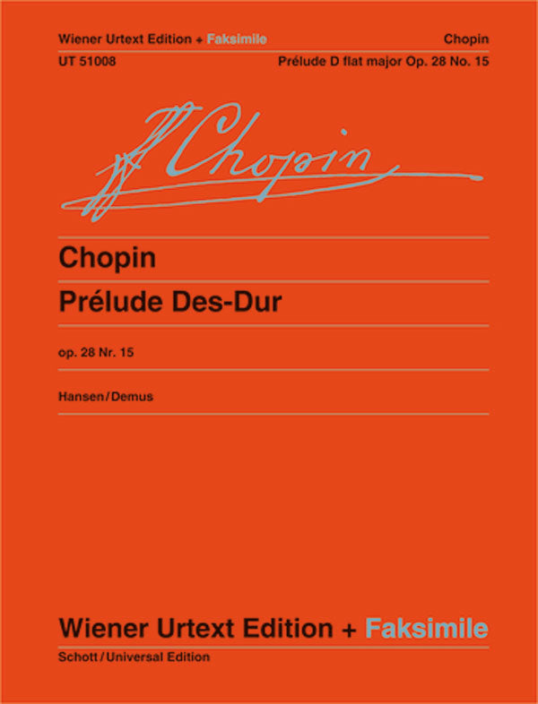 Chopin: Prélude in D-flat Major, Op. 28, No. 15 (