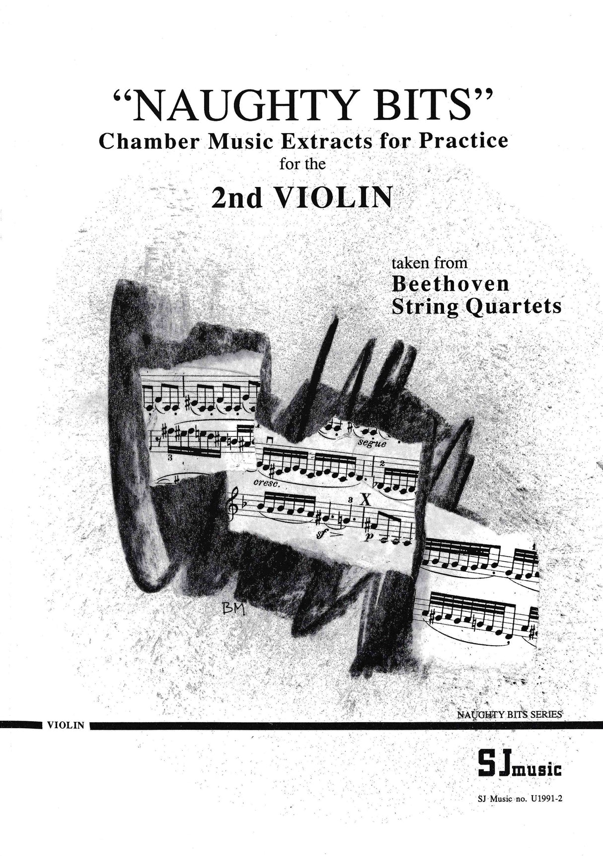 Naughty Bits for 2nd Violin - Extracts from Beethoven's String Quartets