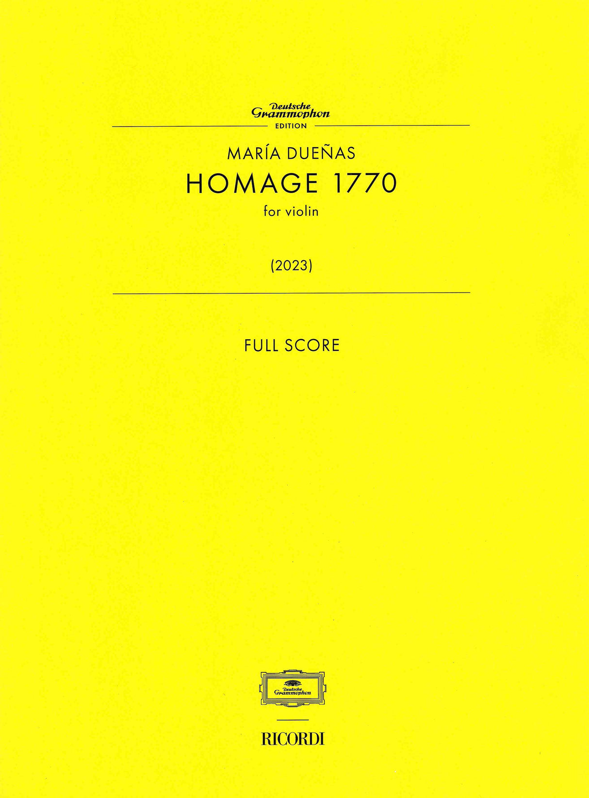 Dueñas: Homage 1770