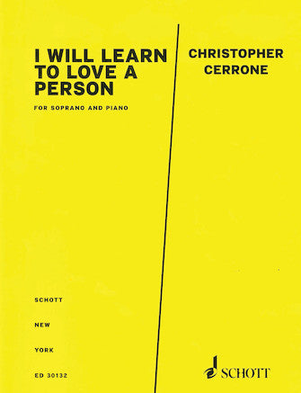 Cerrone: I Will Learn to Love a Person