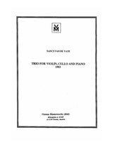 Van de Vate: Piano Trio