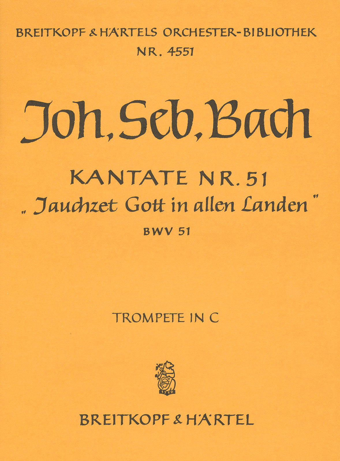 Bach: Jauchzet Gott in allen Landen, BWV 51