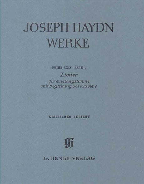 Haydn: Songs for One Voice