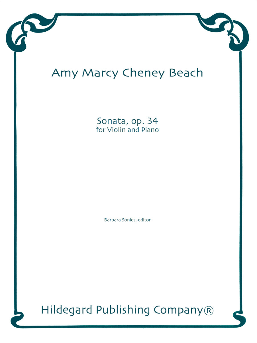 Beach: Violin Sonata in A Minor, Op. 34