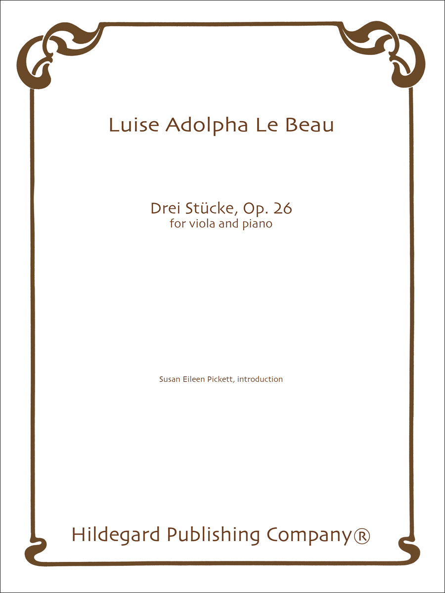 Beau: 3 Pieces, Op. 26