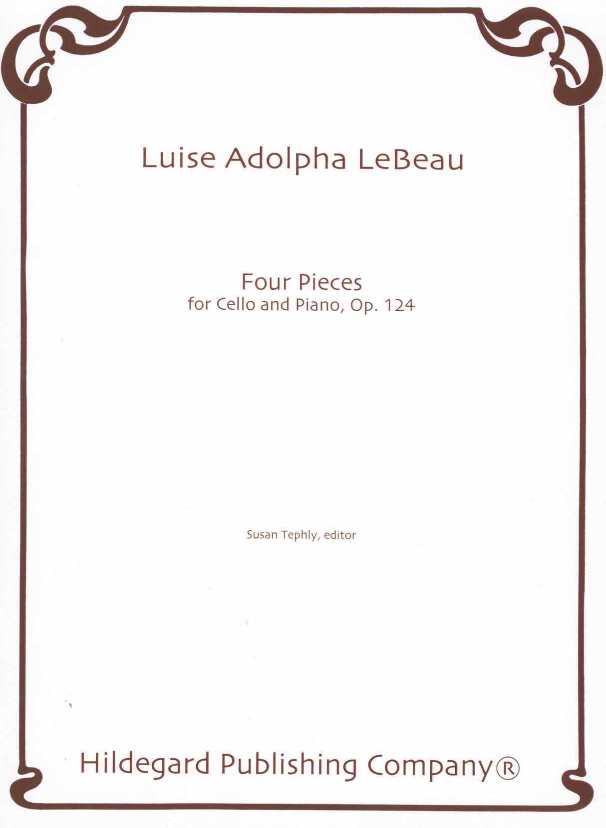Le Beau: 4 Pieces, Op. 124