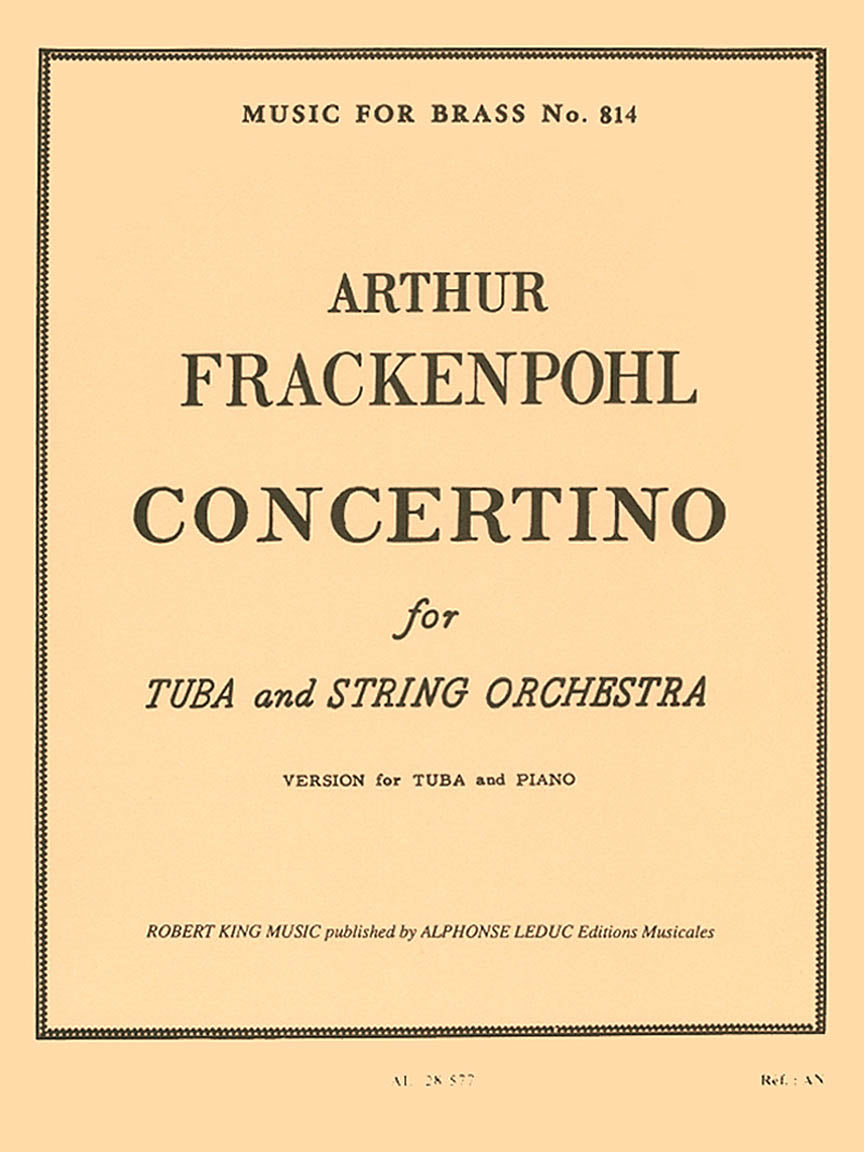 Frackenpohl: Concertino for Tuba & String Orchestra