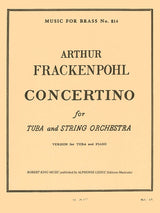 Frackenpohl: Concertino for Tuba & String Orchestra
