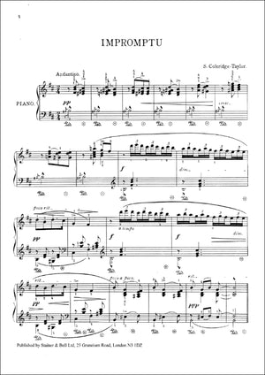 Coleridge-Taylor: Impromptu No. 2 in B Minor