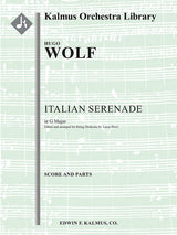 Wolf: Italian Serenade in G Major (arr. for string orchestra)