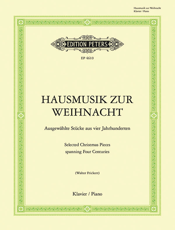 Hausmusik zur Weihnacht
