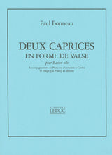 Bonneau: 2 Caprices en forme de valse