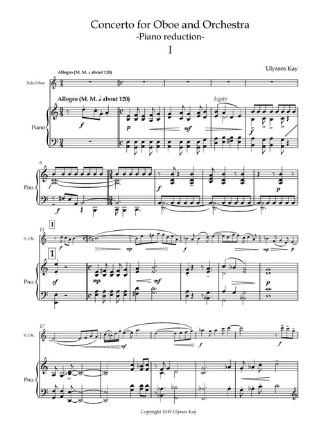 Kay: Oboe Concerto