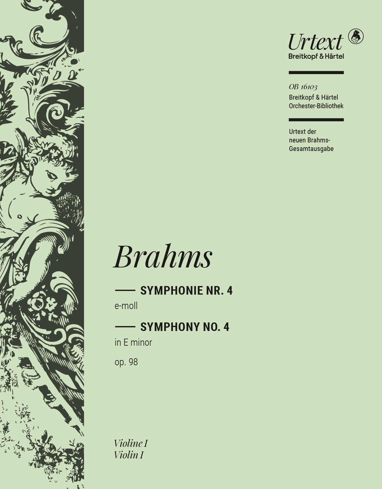 Brahms: Symphony No. 4 in E Minor, Op. 98 – Ficks Music