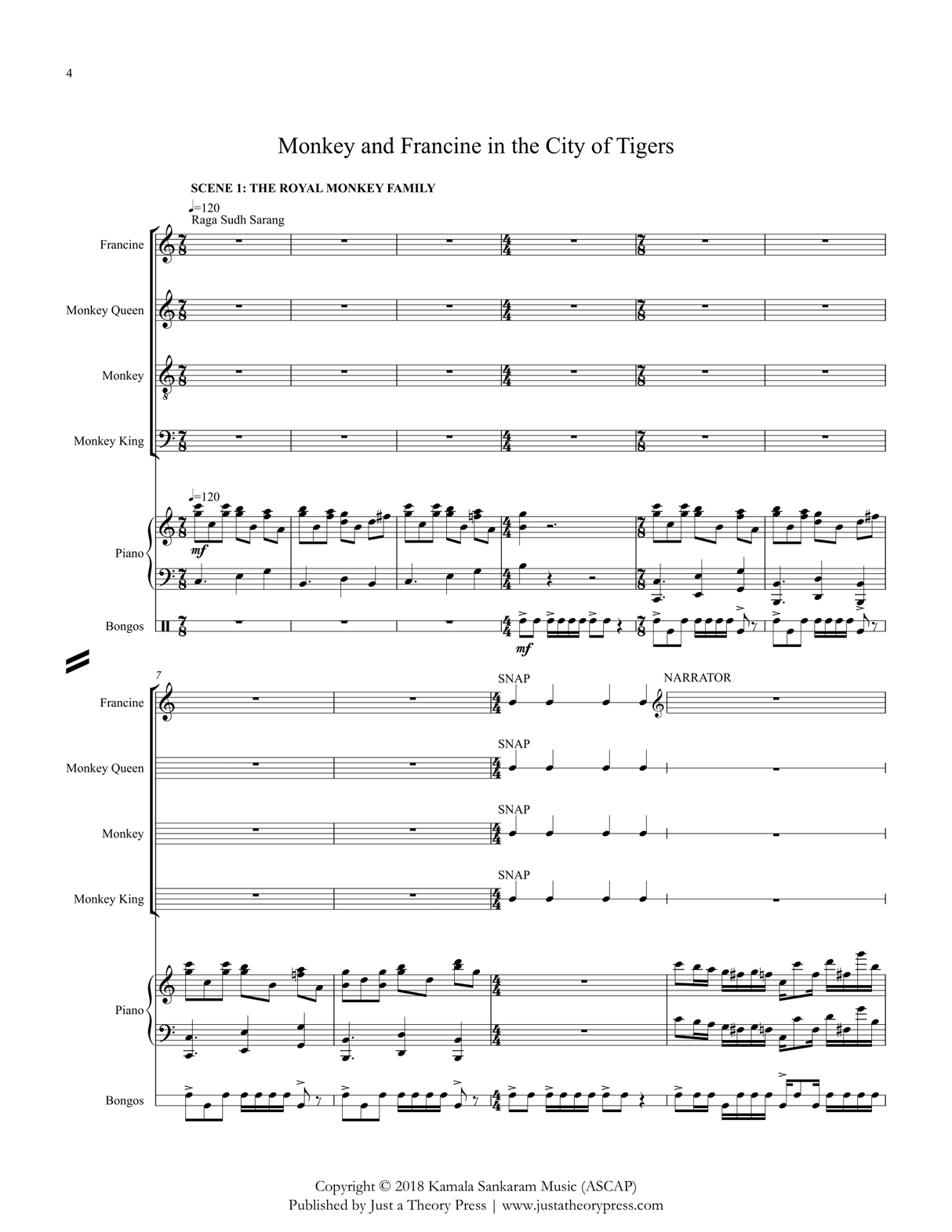 Sankaram: Monkey and Francine in the City of Tigers