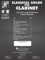 Classical Solos for Clarinet - Volume 1