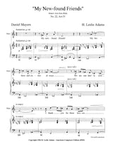 H.L. Adams: My New-Found Friends (Blake's Aria)