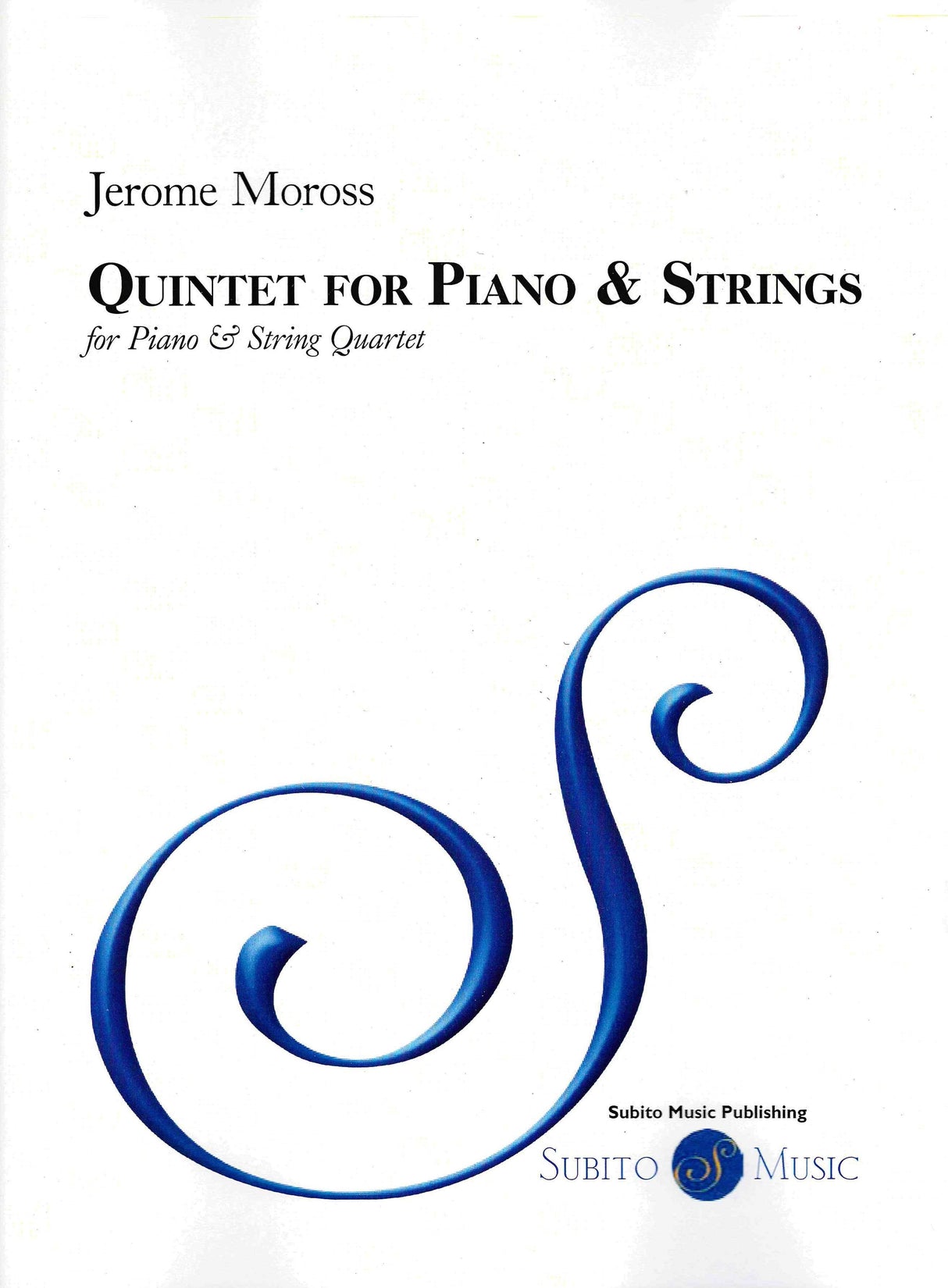 Moross: Piano Quintet