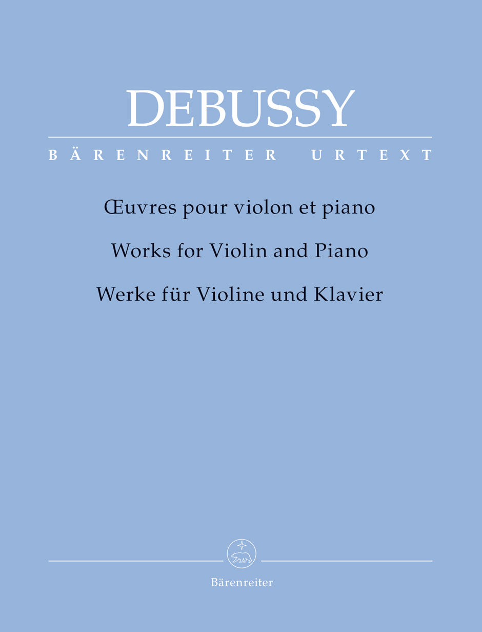 Debussy: Works for Violin and Piano – Ficks Music
